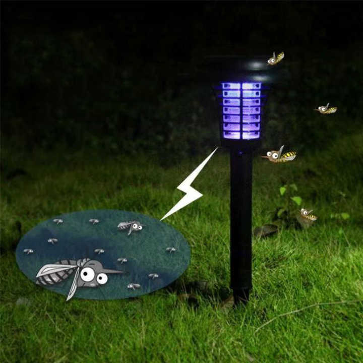 Skorter | Solar Insect Killer with LED Light – Waterproof Garden Light for Mosquito Repulsion