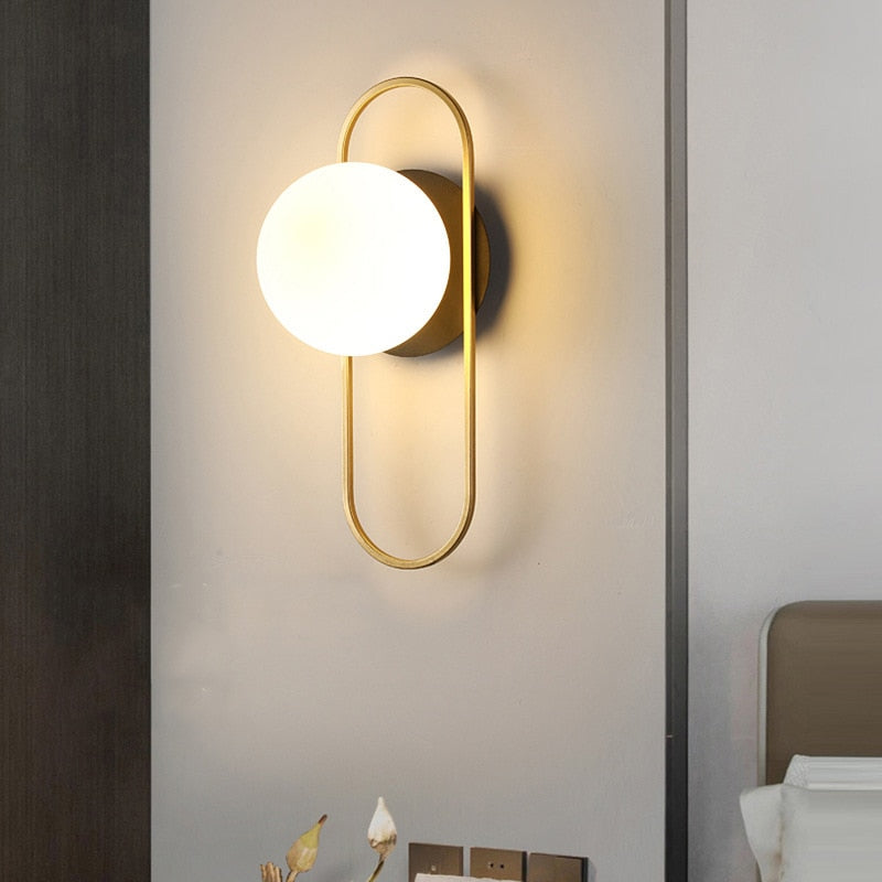 Skorter | BulbAura - Scandinavian Wall Lamp