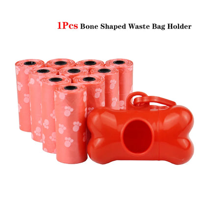 Skorter | Animal waste disposable bags with linen clip and bone bag dispenser