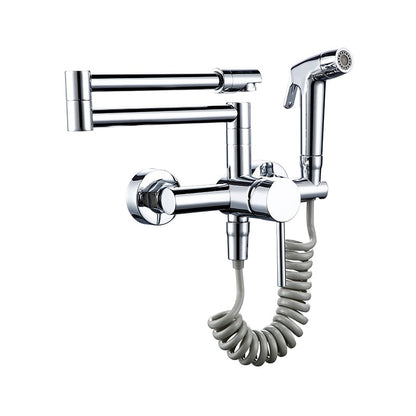 Skorter | Flexible Kitchen Tap with Pull-Out Spray – Stainless Steel Design