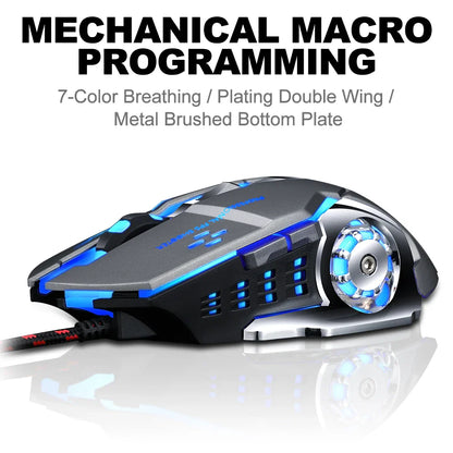 Skorter | G9000 Gaming Headset Deep Bass Stereo Game Headphone - Microphone LED Light