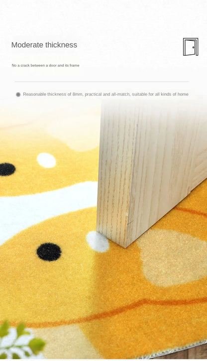 Skorter | Cute Animal Non-Slip Mat – Pet Design for Kitchen, Bathroom and Hallway