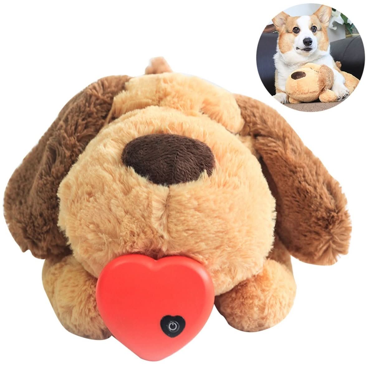 Skorter | CUDDLEPUP – Plush toy with heartbeat for calming puppy nights