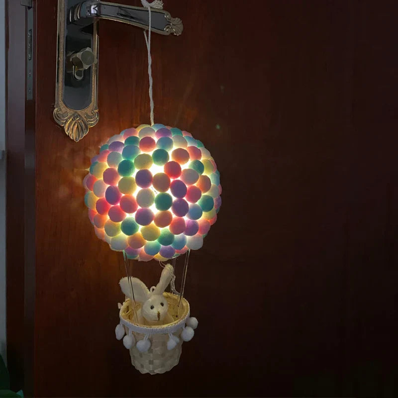 Skorter | DIY Hot Air Balloon-shaped Flying Animals Night Lamp