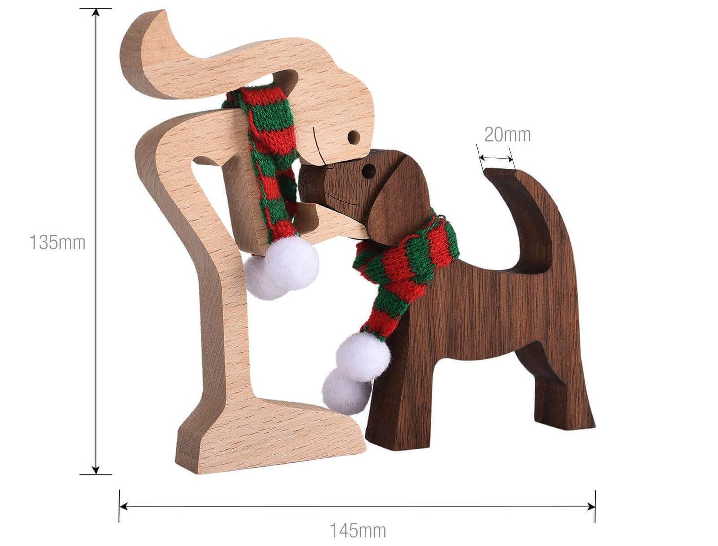 Skorter | Danish Wooden Animal Ornaments