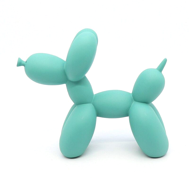 Skorter | BalloonDog Lively Dog Sculpture | Pop-Art Decoration | Modern Home Decor | Handmade Statue