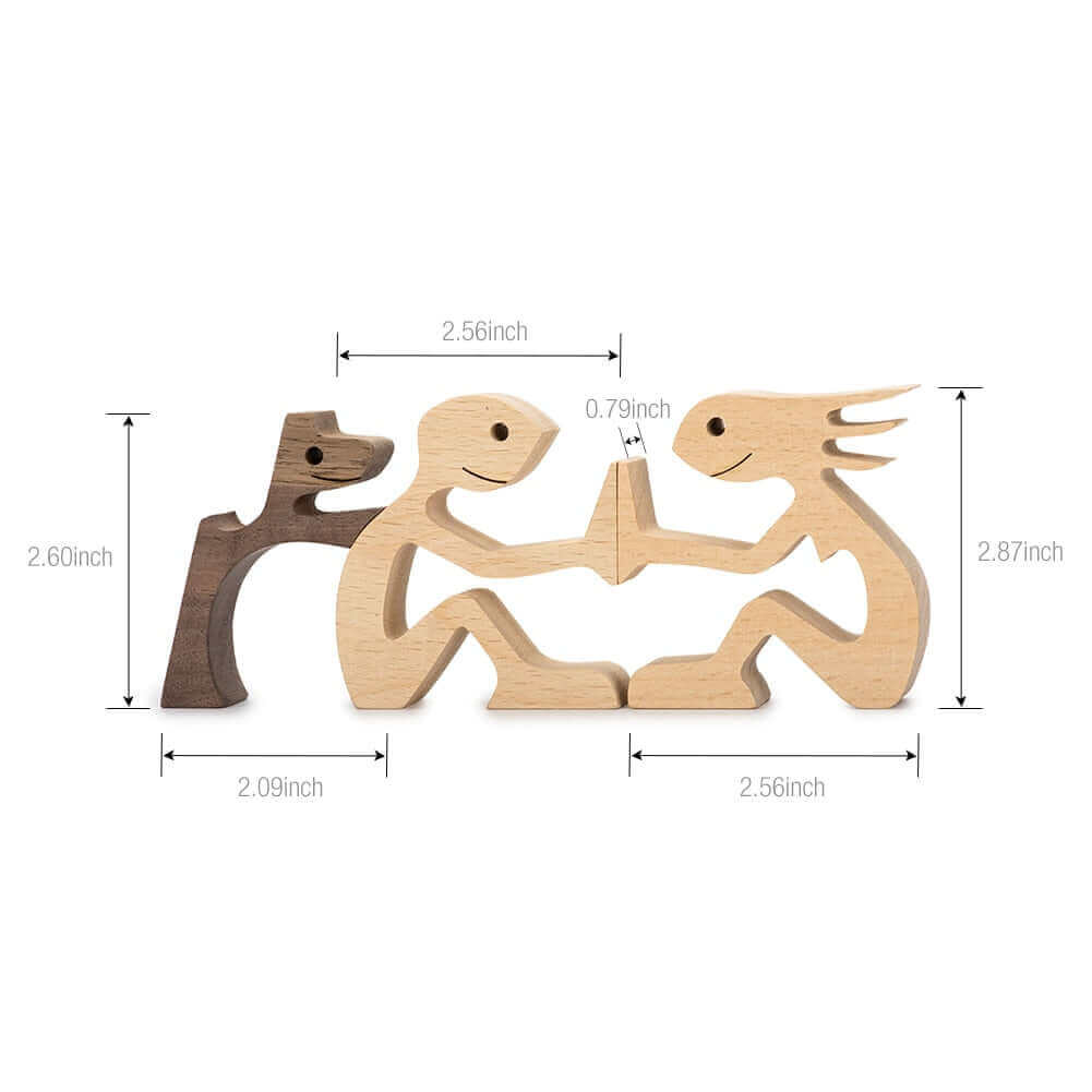 Skorter | Danish Wooden Animal Ornaments