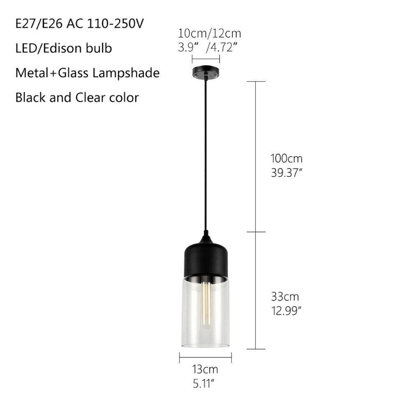 Skorter | Nordic Glass Pendant Lamp