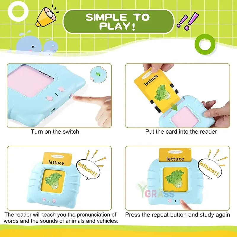 Skorter | Educational-Speaking Learning Cards