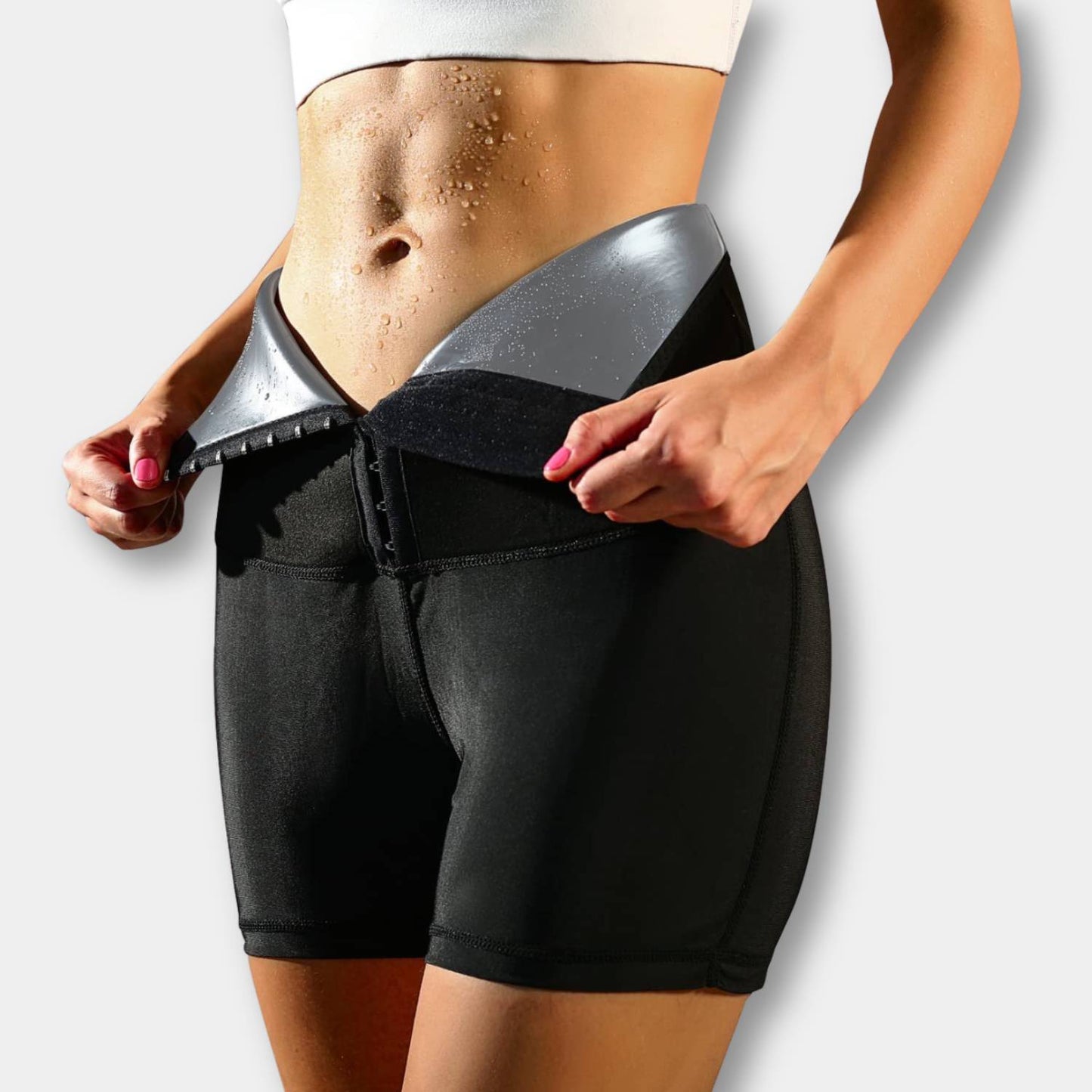 Skorter | SweatFit Waist Shaper – High Waist Sauna Legging with Waist Trainer for Women