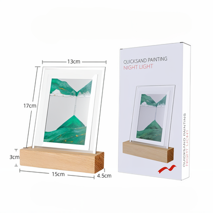 Skorter | 3dflow Nightlight - Creative Frame Quicksand Art Decor