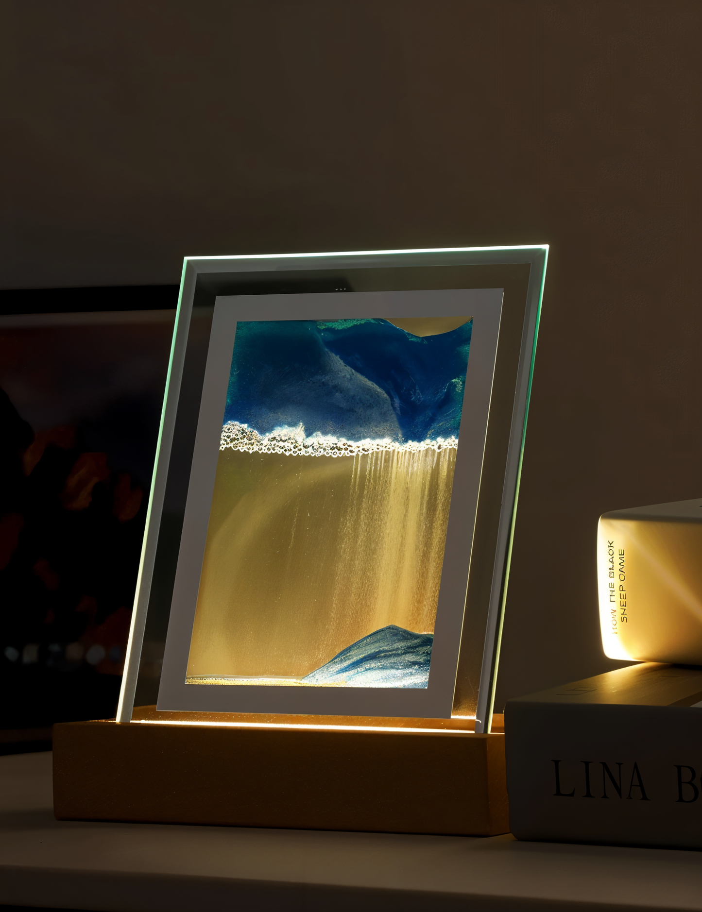 Skorter | 3dflow Nightlight - Creative Frame Quicksand Art Decor