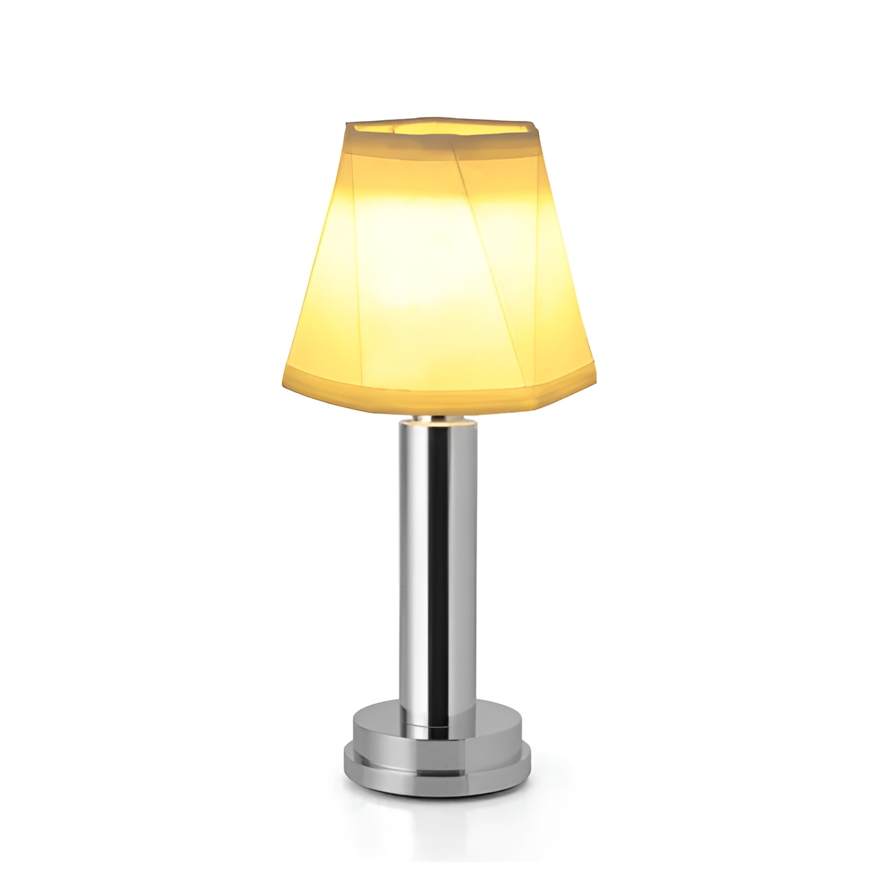 Skorter | Vintage Flare - Aluminium Table Lamp Dimmer Fabric Shade