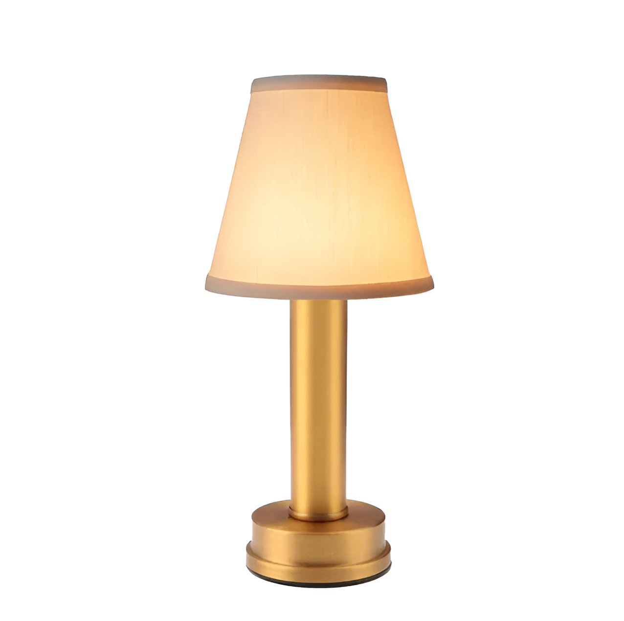 Skorter | Vintage Flare - Aluminium Table Lamp Dimmer Fabric Shade