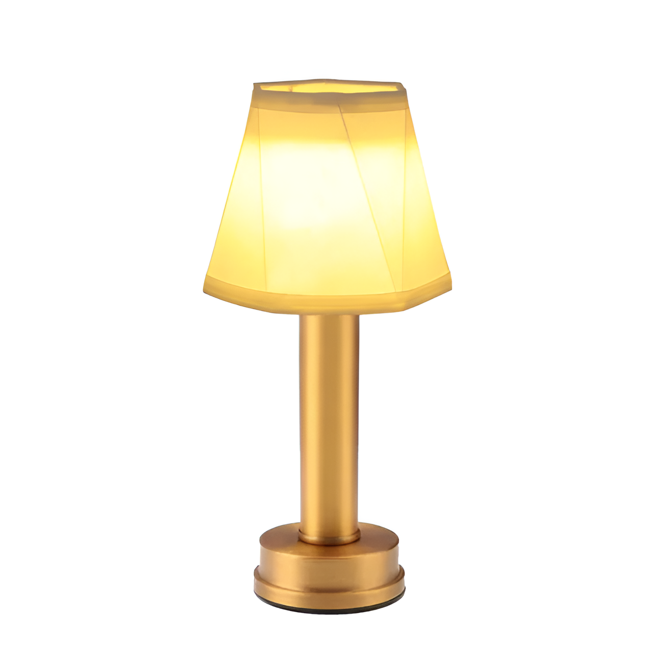 Skorter | Vintage Flare - Aluminium Table Lamp Dimmer Fabric Shade