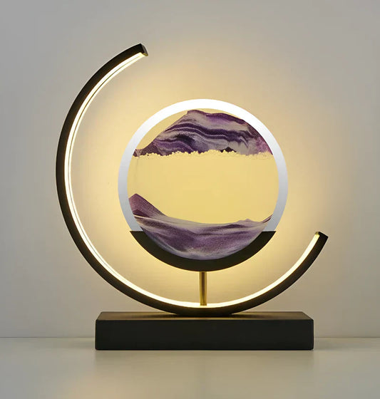 Skorter | Sandscape - LED lamp with floating sand 3D quicksand night light