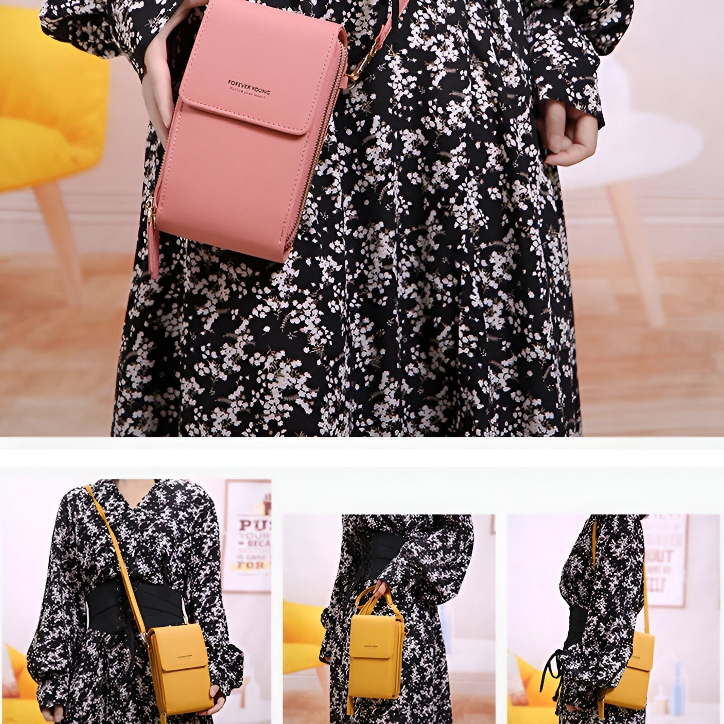 Skorter | Carry - Stylish Crossbody Wallet & Phone Holder Bag