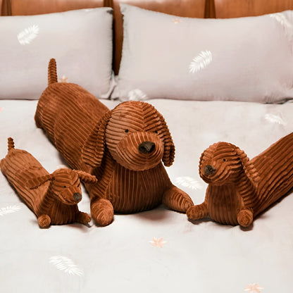 Skorter | CordoPup Manchester Dachshund Cushion – Soft Cuddle Cushion in Dachshund Shape