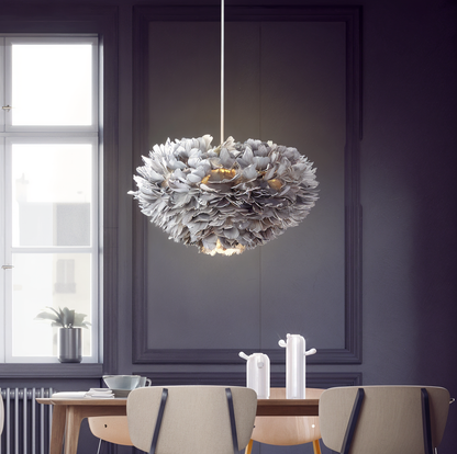 Skorter | Dreamcatcher Feather Chandelier - Handmade, adjustable pendant light