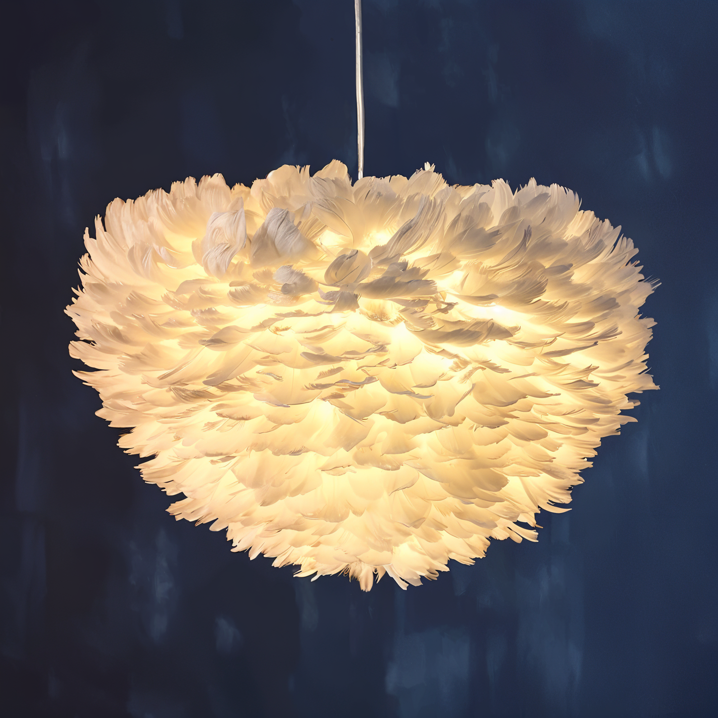 Skorter | Dreamcatcher Feather Chandelier - Handmade, adjustable pendant light