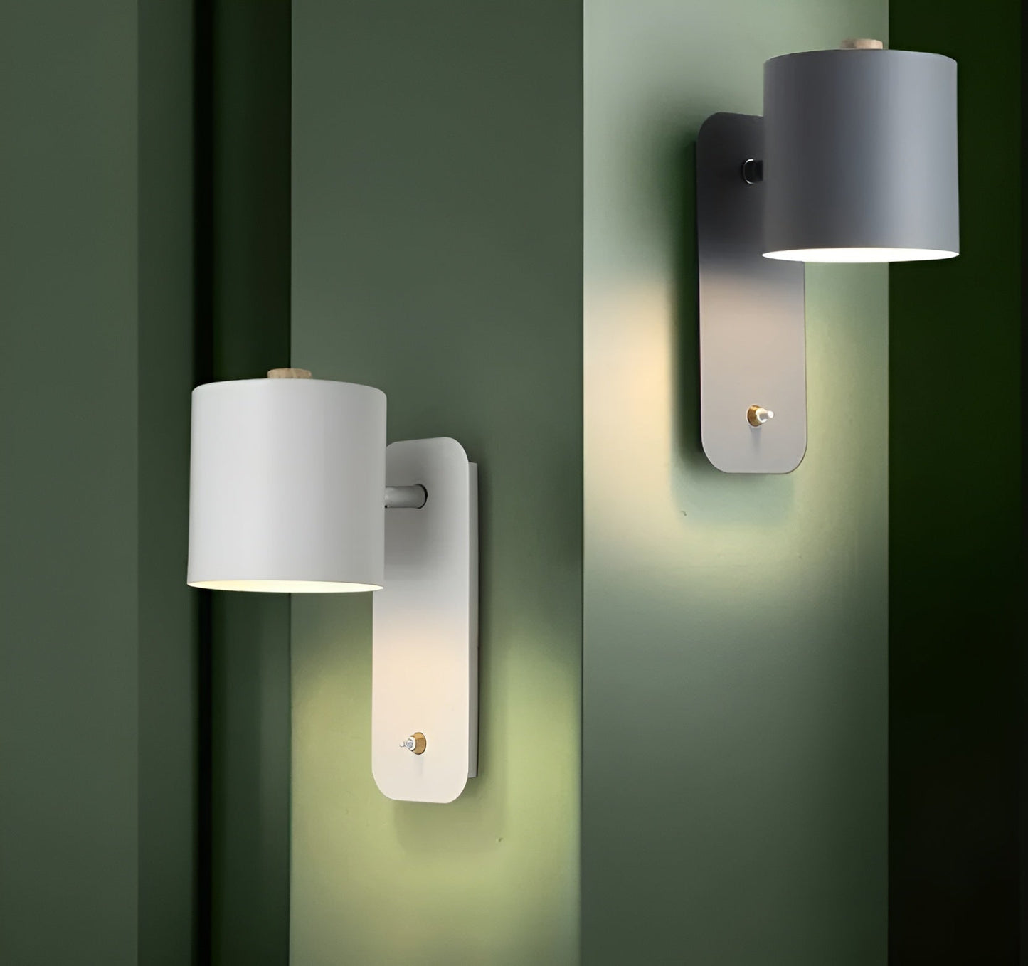 Skorter | EasyPush WallLight - Rotatable Mini Cylinder LED Lamp