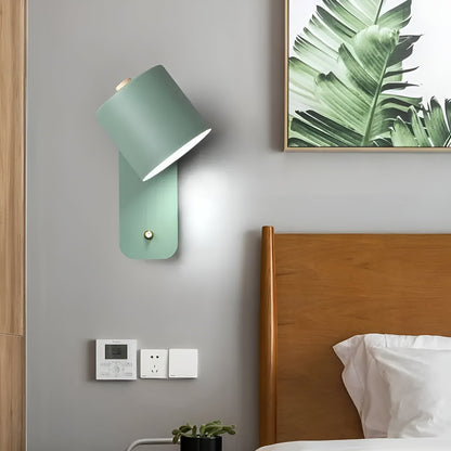 Skorter | EasyPush WallLight - Rotatable Mini Cylinder LED Lamp
