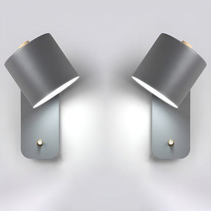 Skorter | EasyPush WallLight - Rotatable Mini Cylinder LED Lamp