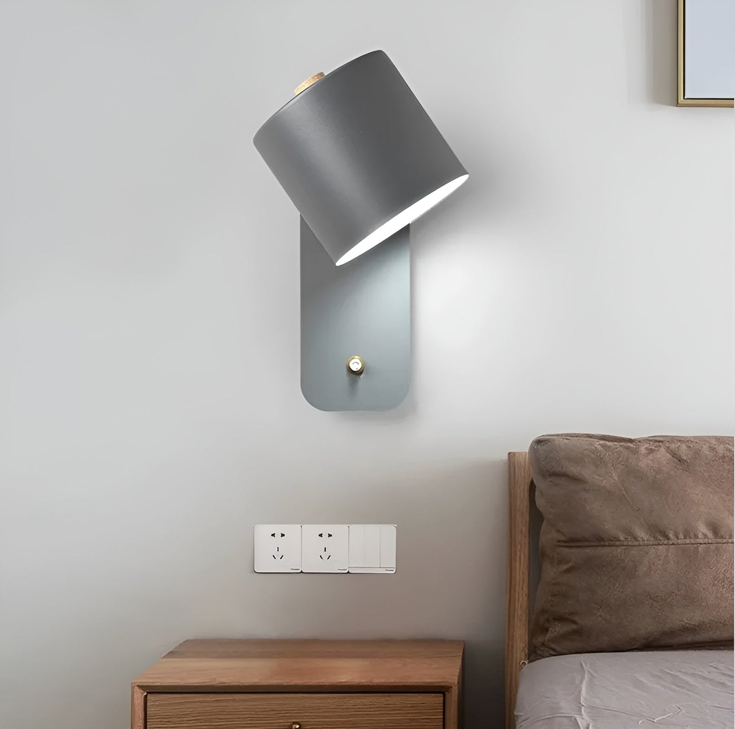 Skorter | EasyPush WallLight - Rotatable Mini Cylinder LED Lamp