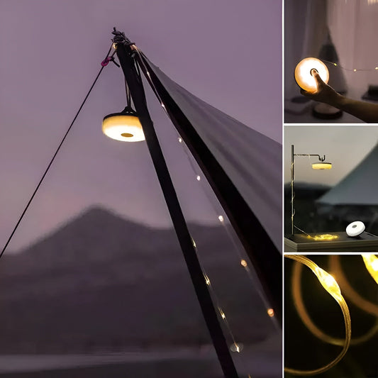 Skorter | FlexiShine - 10m Waterproof LED Light String for Camping