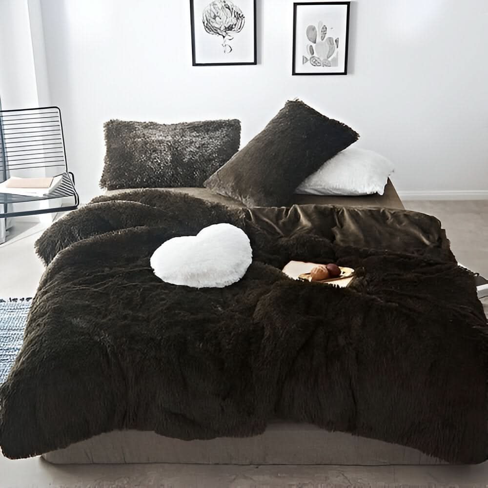 Skorter | FLUFFUREST – Plush Fleece Bedding Set