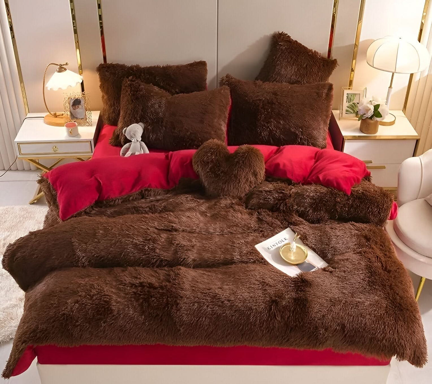 Skorter | FLUFFUREST – Plush Fleece Bedding Set