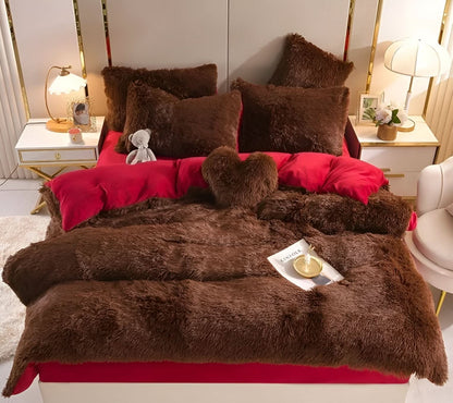 Skorter | FLUFFUREST – Plush Fleece Bedding Set