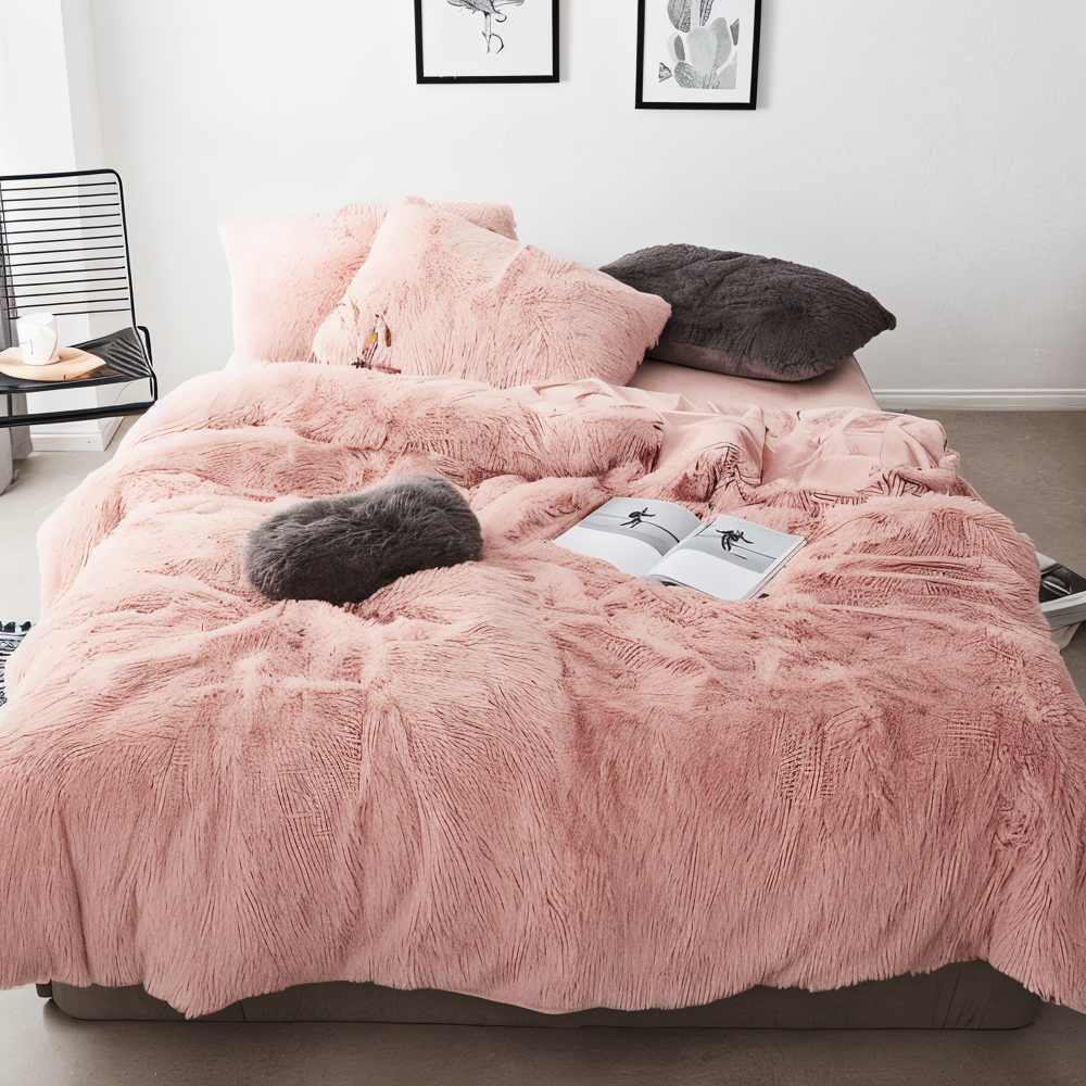 Skorter | FLUFFUREST – Plush Fleece Bedding Set