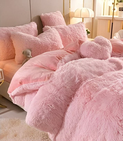 Skorter | FLUFFUREST – Plush Fleece Bedding Set