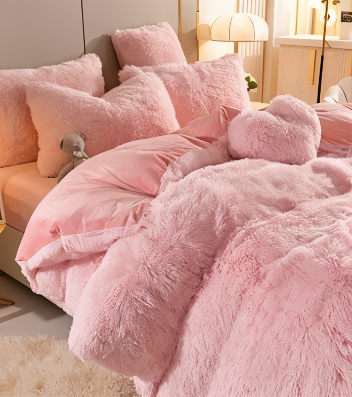 Skorter | FLUFFUREST – Plush Fleece Bedding Set