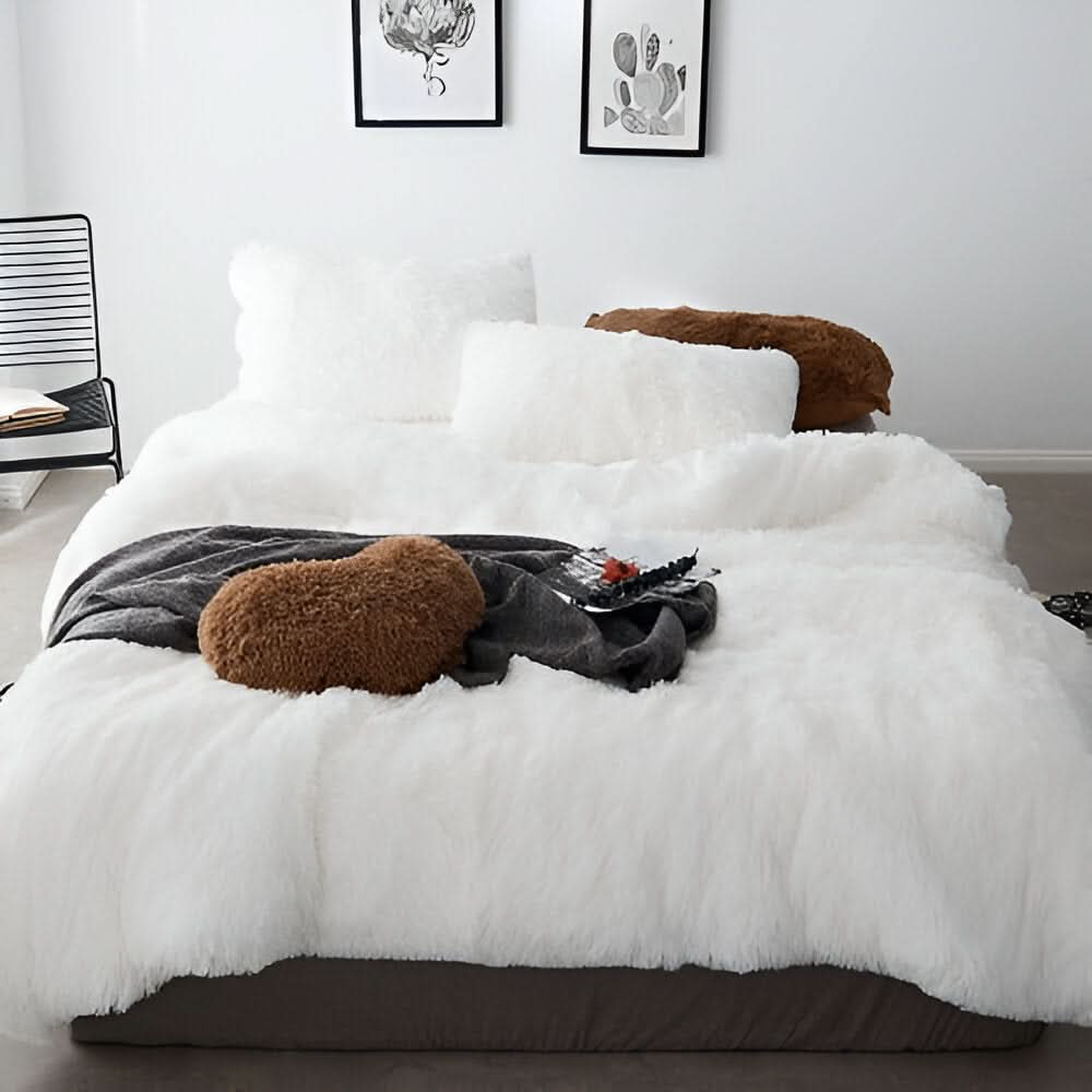 Skorter | FLUFFUREST – Plush Fleece Bedding Set