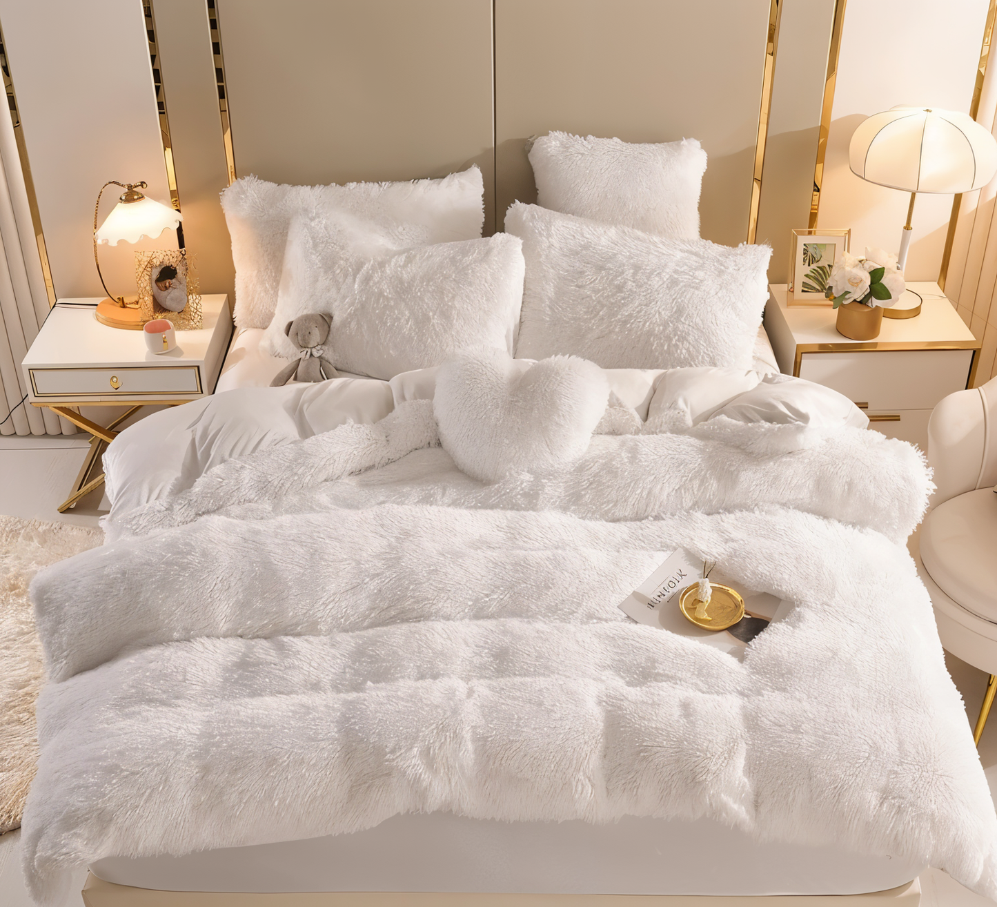 Skorter | FLUFFUREST – Plush Fleece Bedding Set
