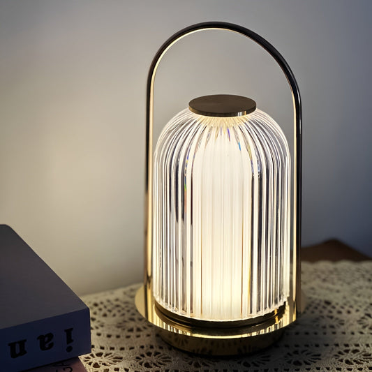 Skorter | IllumiFlex Portable Acrylic Table Lamp - Ideal lamp for camping and home use with touch control