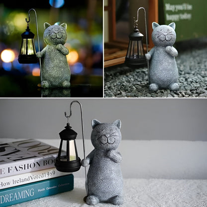 Skorter | KittyBeam - Enchanting Sun Cat Lamp for Garden Performance