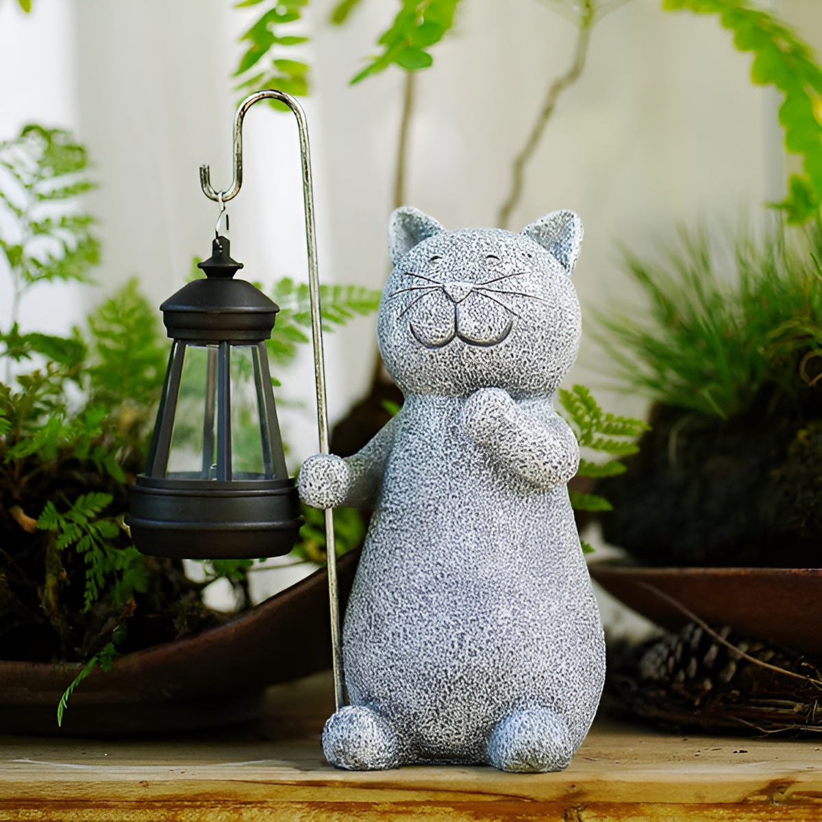 Skorter | KittyBeam - Enchanting Sun Cat Lamp for Garden Performance