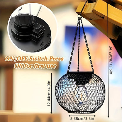 Skorter | Lumentalic - Waterproof Hanging Solar Lamp for Outdoors