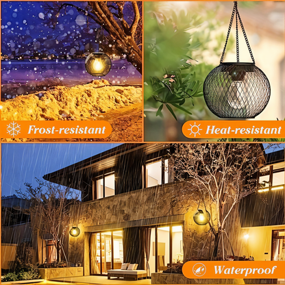 Skorter | Lumentalic - Waterproof Hanging Solar Lamp for Outdoors
