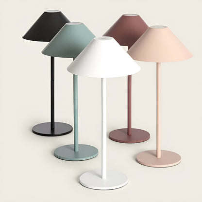 Skorter | LumiLuxe - Dimmable Nordic Cone LED Table Lamp with Touch Control