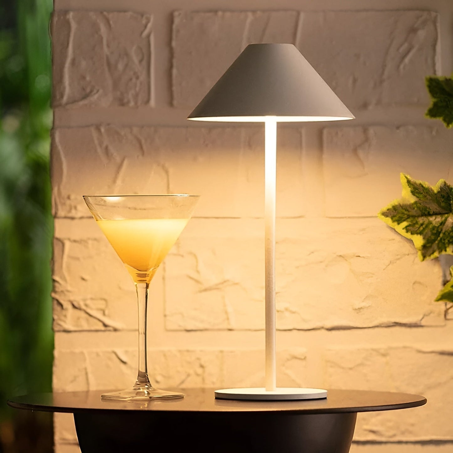 Skorter | LumiLuxe - Dimmable Nordic Cone LED Table Lamp with Touch Control