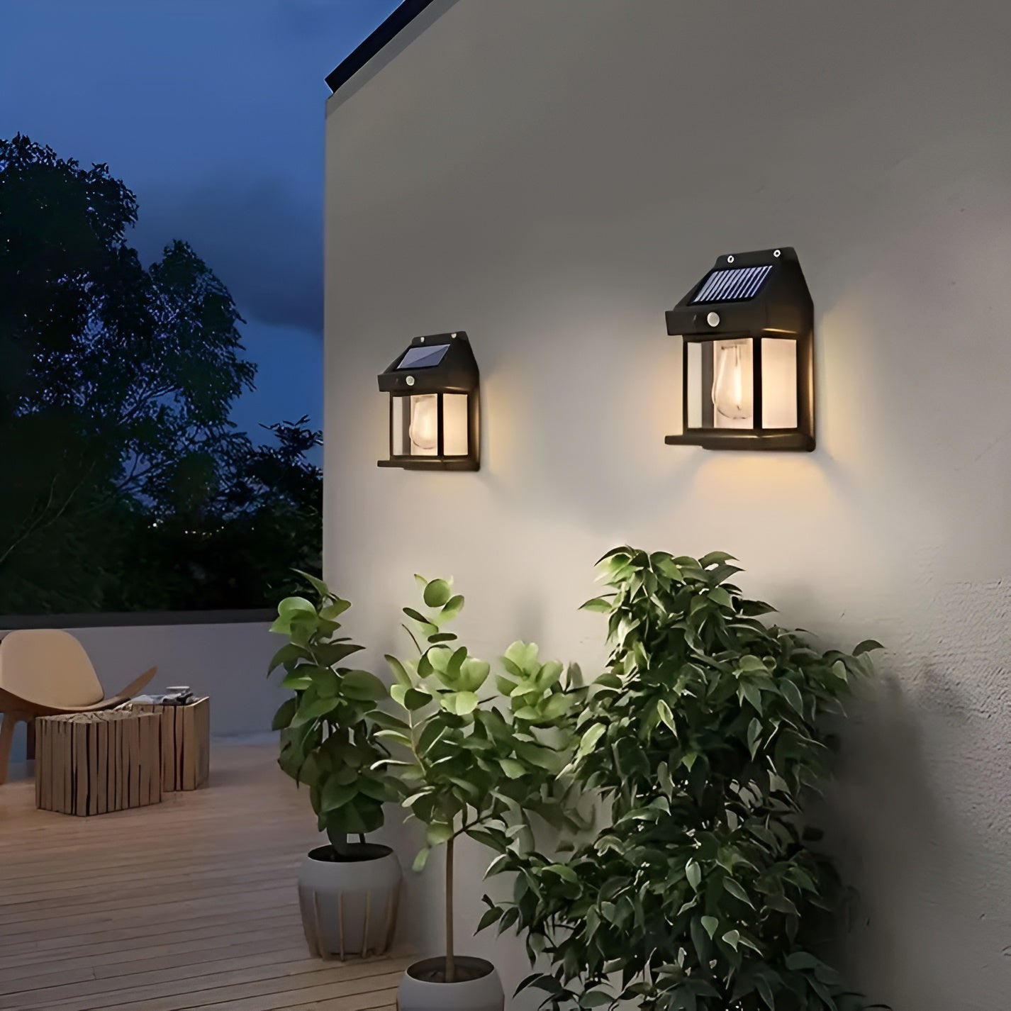 Skorter | Luminex - Modern Solar-Wall Lamp with Motion Sensor
