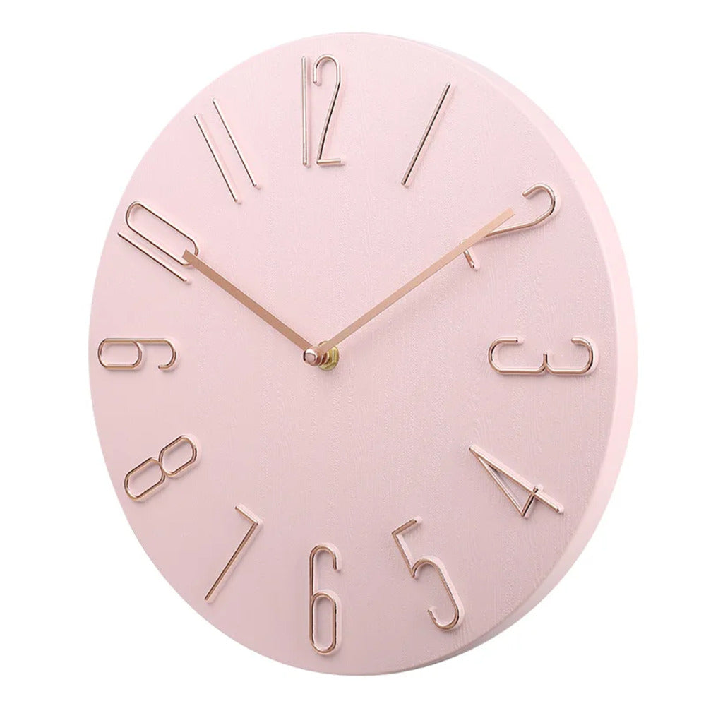 Skorter | Silencio Modern Silent Wall Clock – Minimalist Design with Quartz Movement