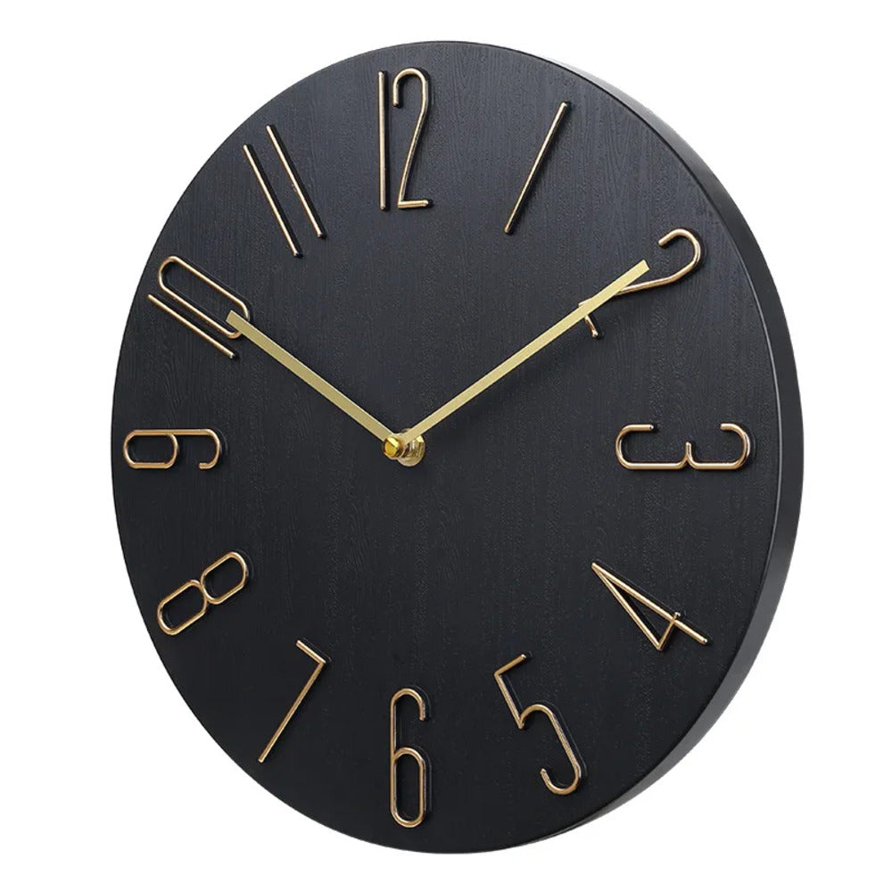 Skorter | Silencio Modern Silent Wall Clock – Minimalist Design with Quartz Movement