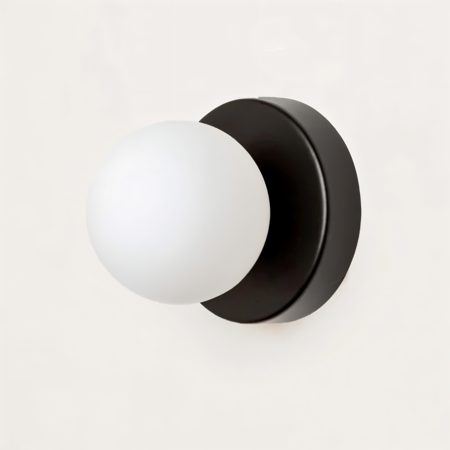 Skorter | PearlPop Wall Light – White Glass Orb LED Wall Sconce for Modern Interiors