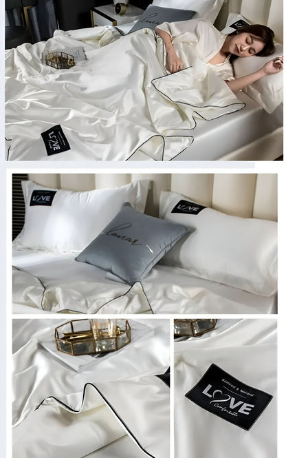 Skorter | FLUFFINA - Premium Satin Silk Bedding