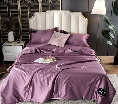 Skorter | FLUFFINA - Premium Satin Silk Bedding